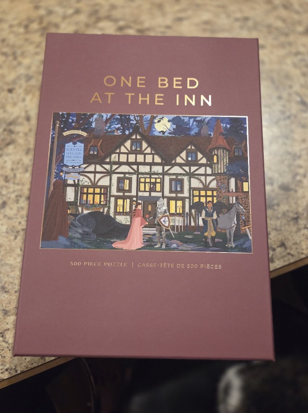 New Hobbry One Bed At The Inn 500 Piece Jigsaw Puzzle